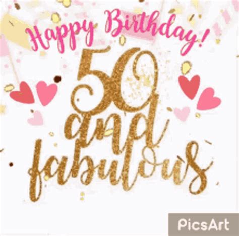 50 and fabulous gif|happy 50th birthday funny.